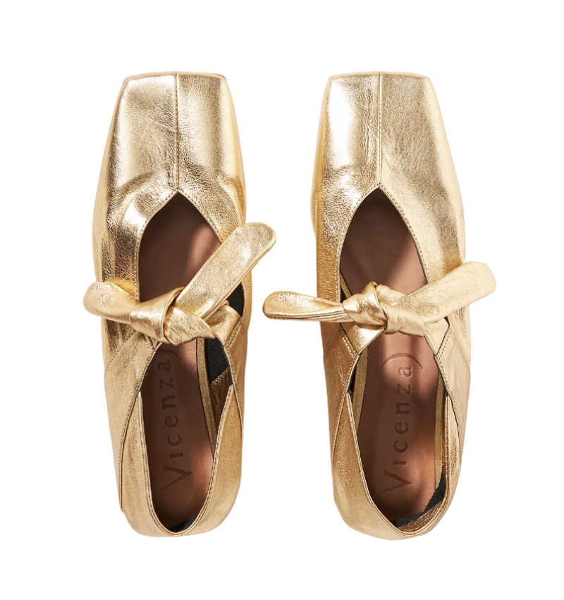 Vicenza Bow Mary Jane Flats
